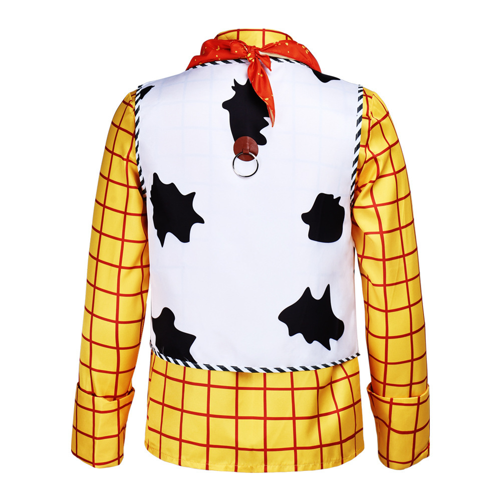 Toy Story Woody Cowboy Tops Cosplay Costume