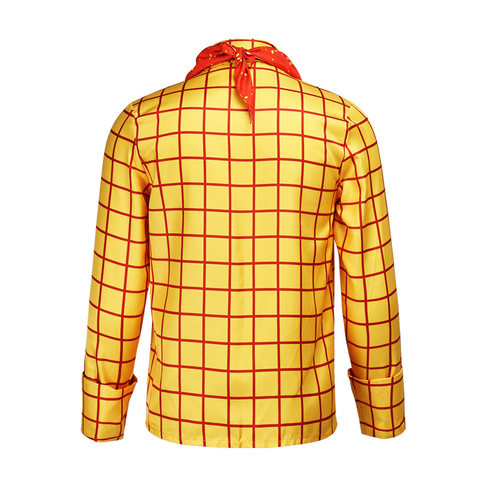 Toy Story Woody Cowboy Tops Cosplay Costume