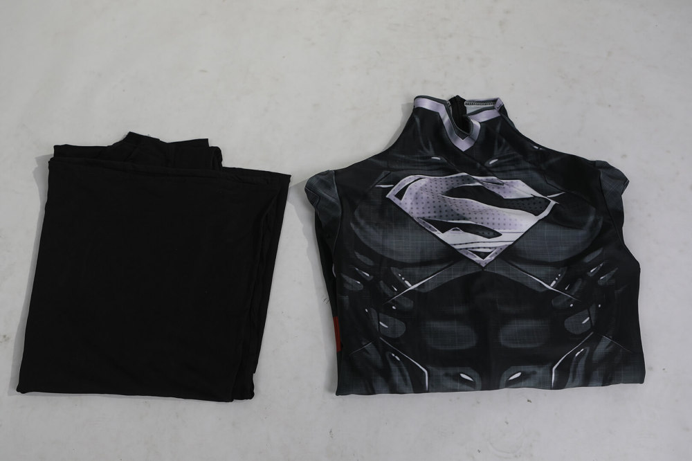 Clark Kent New 52 Black Suit Cosplay Costume for Adults Kids