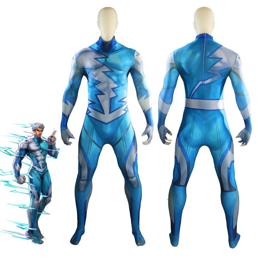 Marvel Rivals Quicksilver Cosplay Costume