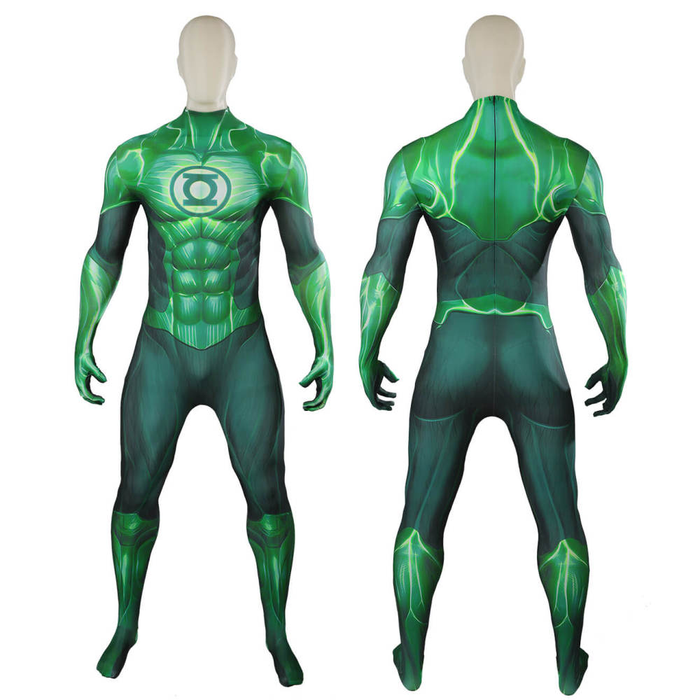 Hal Jordan 2011 Cosplay Costume Jumpsuit
