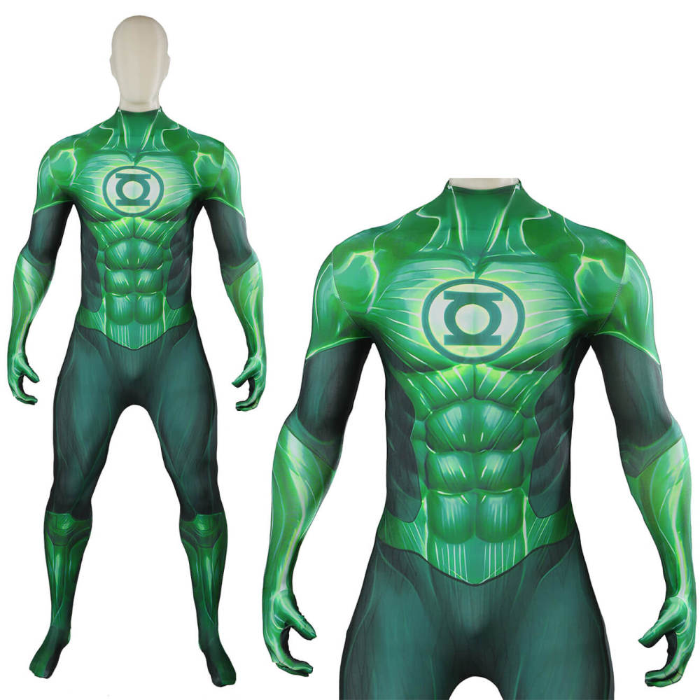 Hal Jordan 2011 Cosplay Costume Jumpsuit
