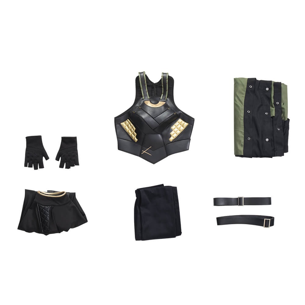 Hallowcos Loki 2021 Lady Loki Sylvie Lushton Cosplay Costume Upgrade