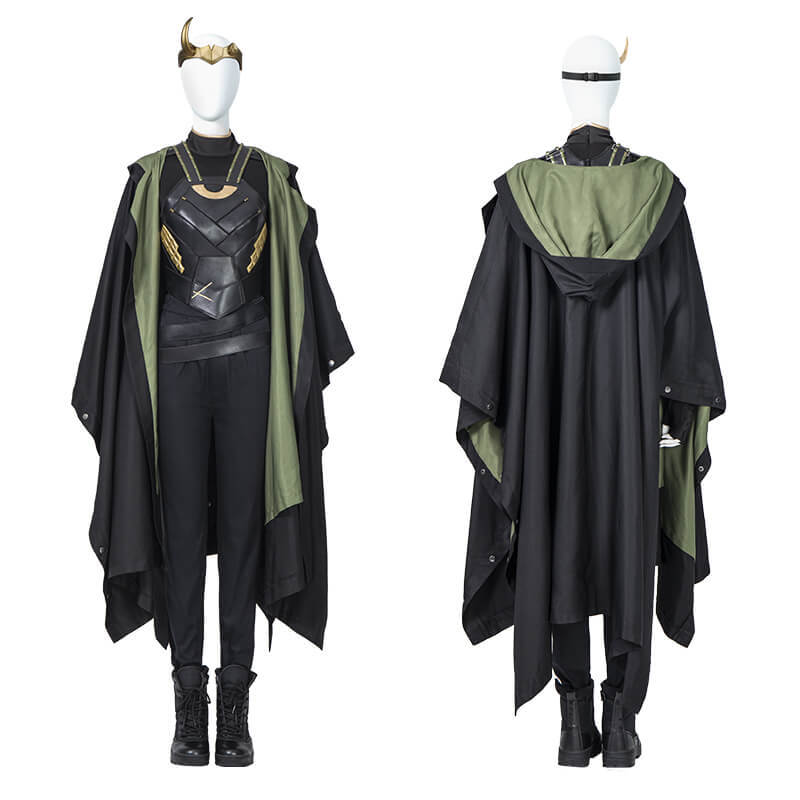 Hallowcos Loki 2021 Lady Loki Sylvie Lushton Cosplay Costume Upgrade