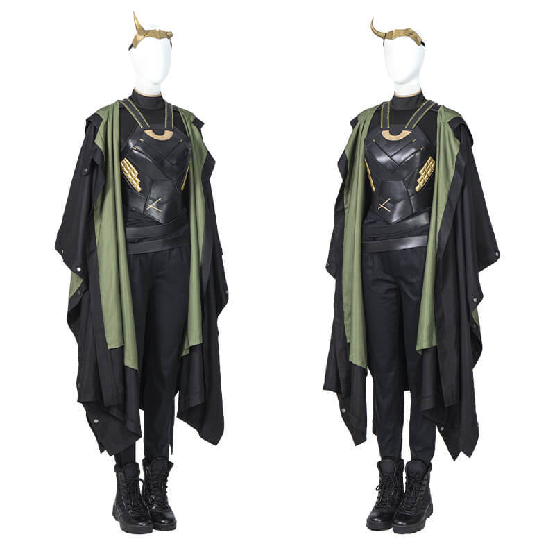 Hallowcos Loki 2021 Lady Loki Sylvie Lushton Cosplay Costume Upgrade