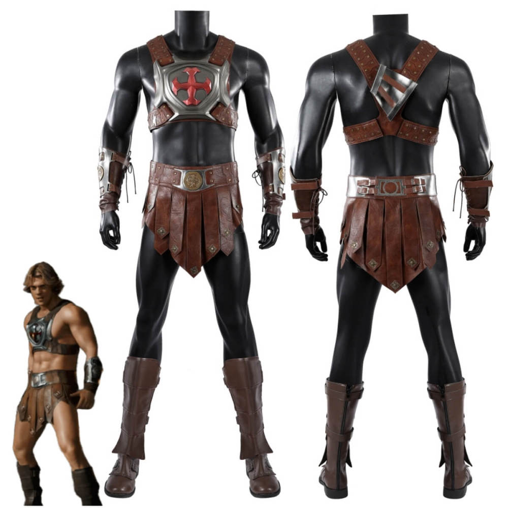 Masters of the Universe He-Man Adam Glenn Cosplay Costume 2026 Movie