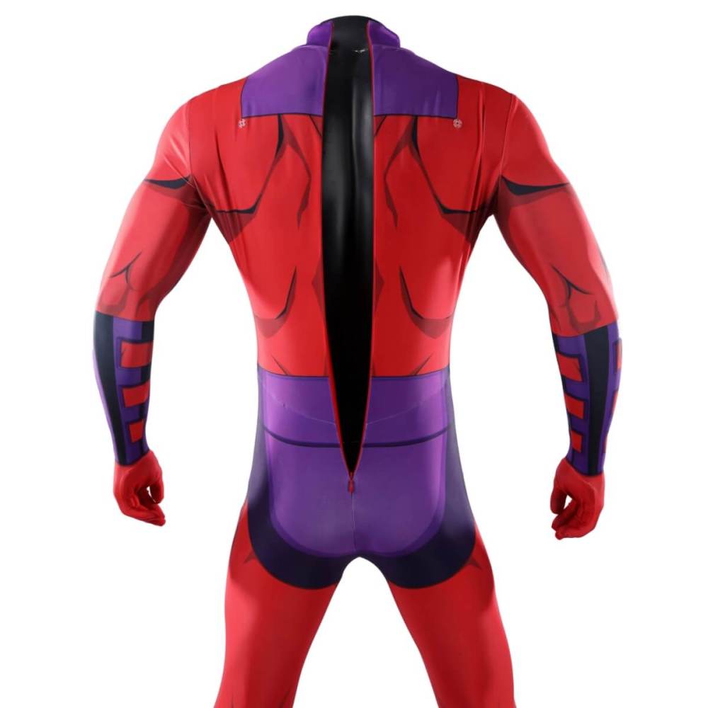 X-Men 97 Magneto Cosplay Costume with Helmet