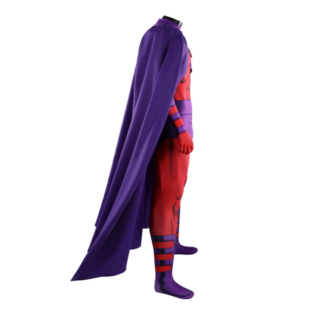X-Men 97 Magneto Cosplay Costume with Helmet