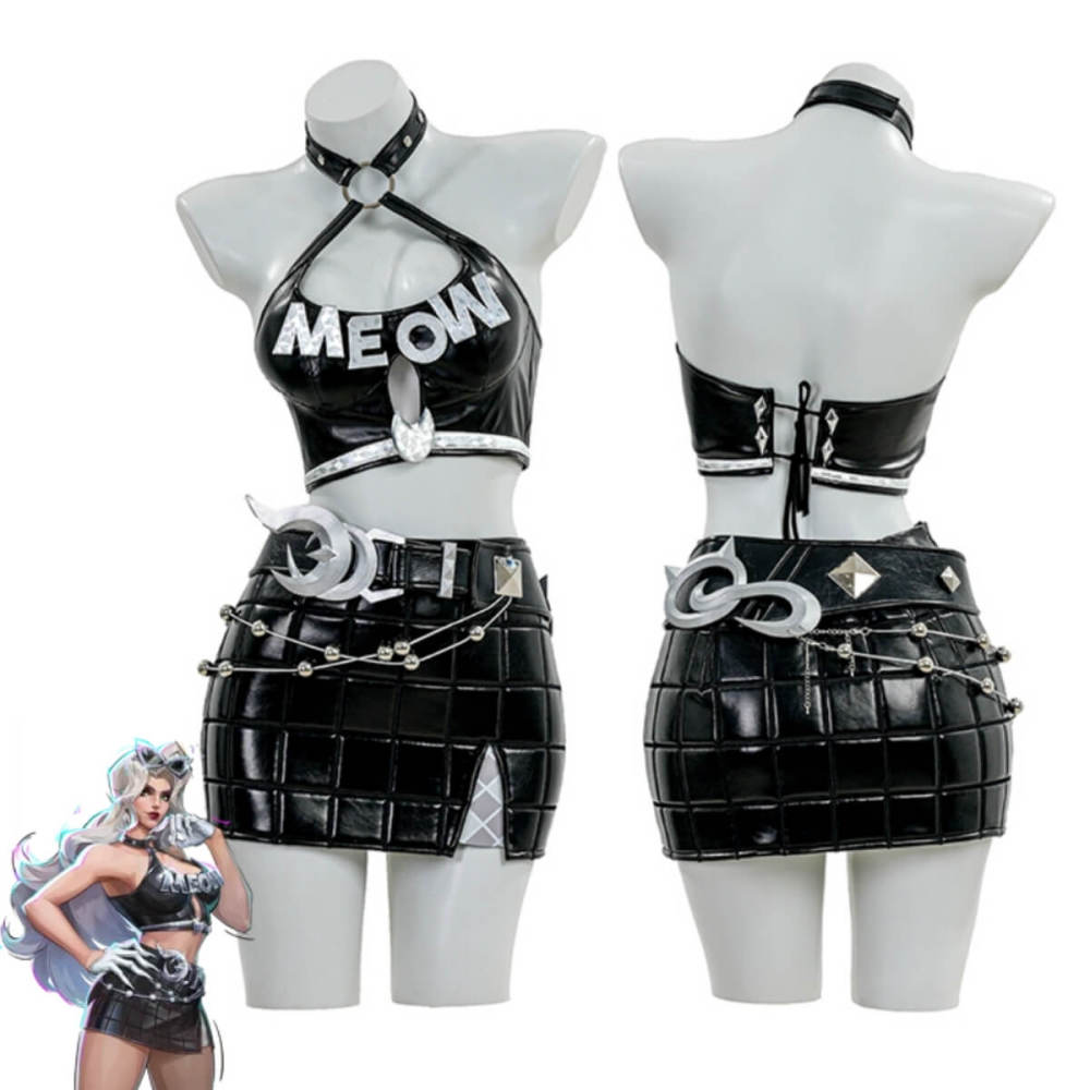 Black Cat Urban Predator Suit Cosplay Costume Marvel Rivals