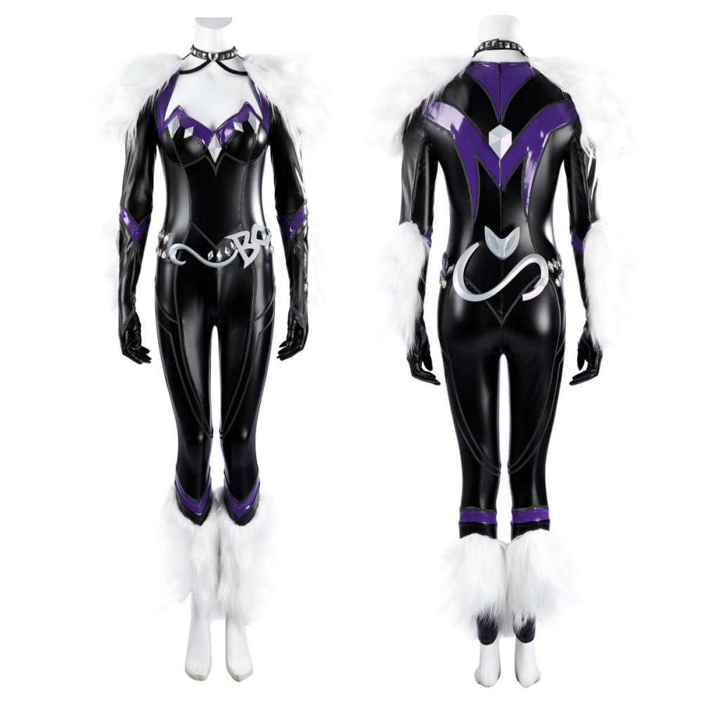 Black Cat Default Style Suit Cosplay Costume Marvel Rivals