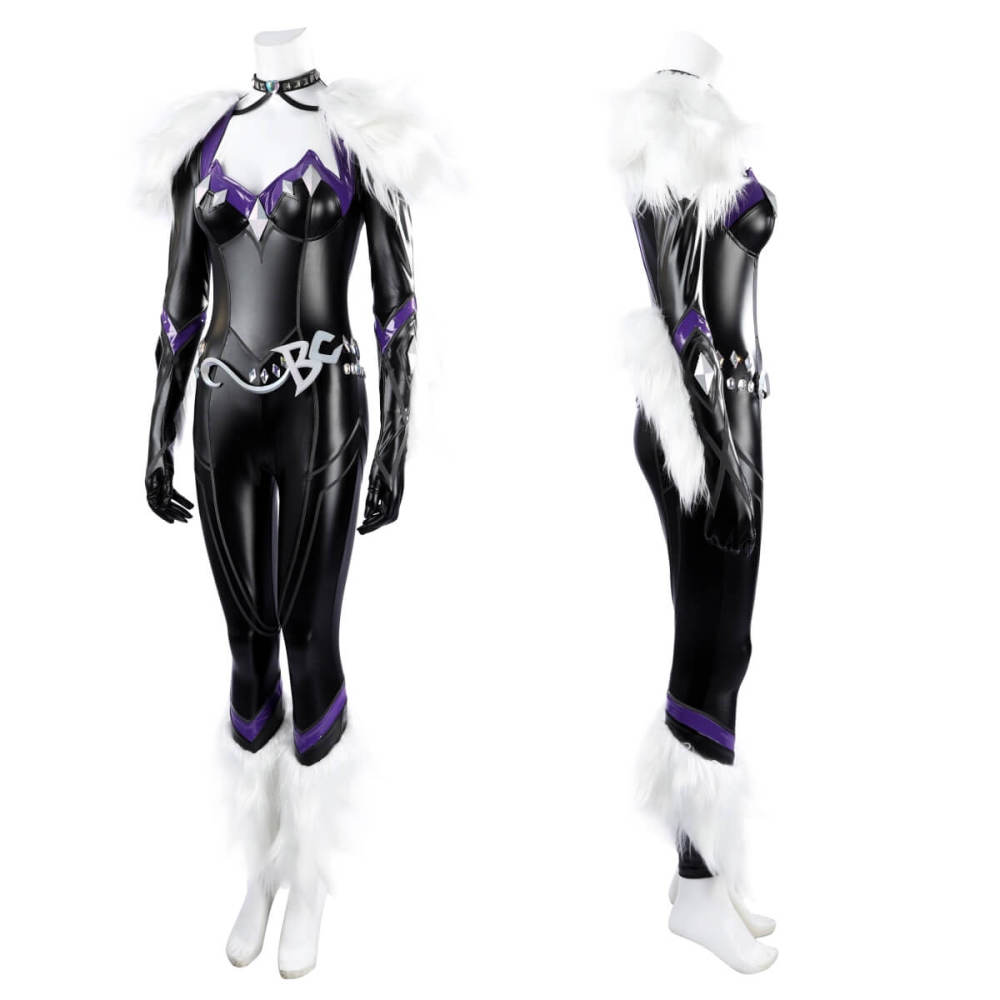 Black Cat Default Style Suit Cosplay Costume Marvel Rivals