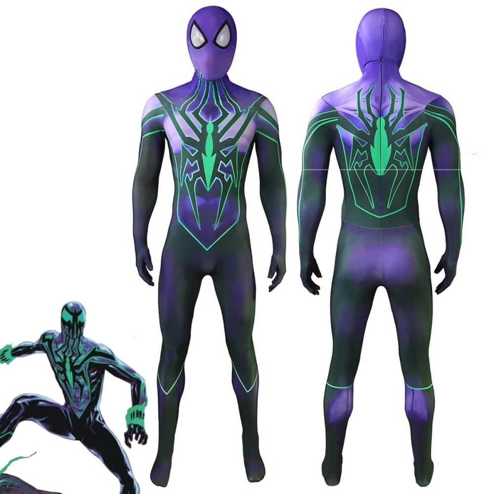 Spider-Man Ben Reilly Chasm Cosplay Costume for Adults Kids