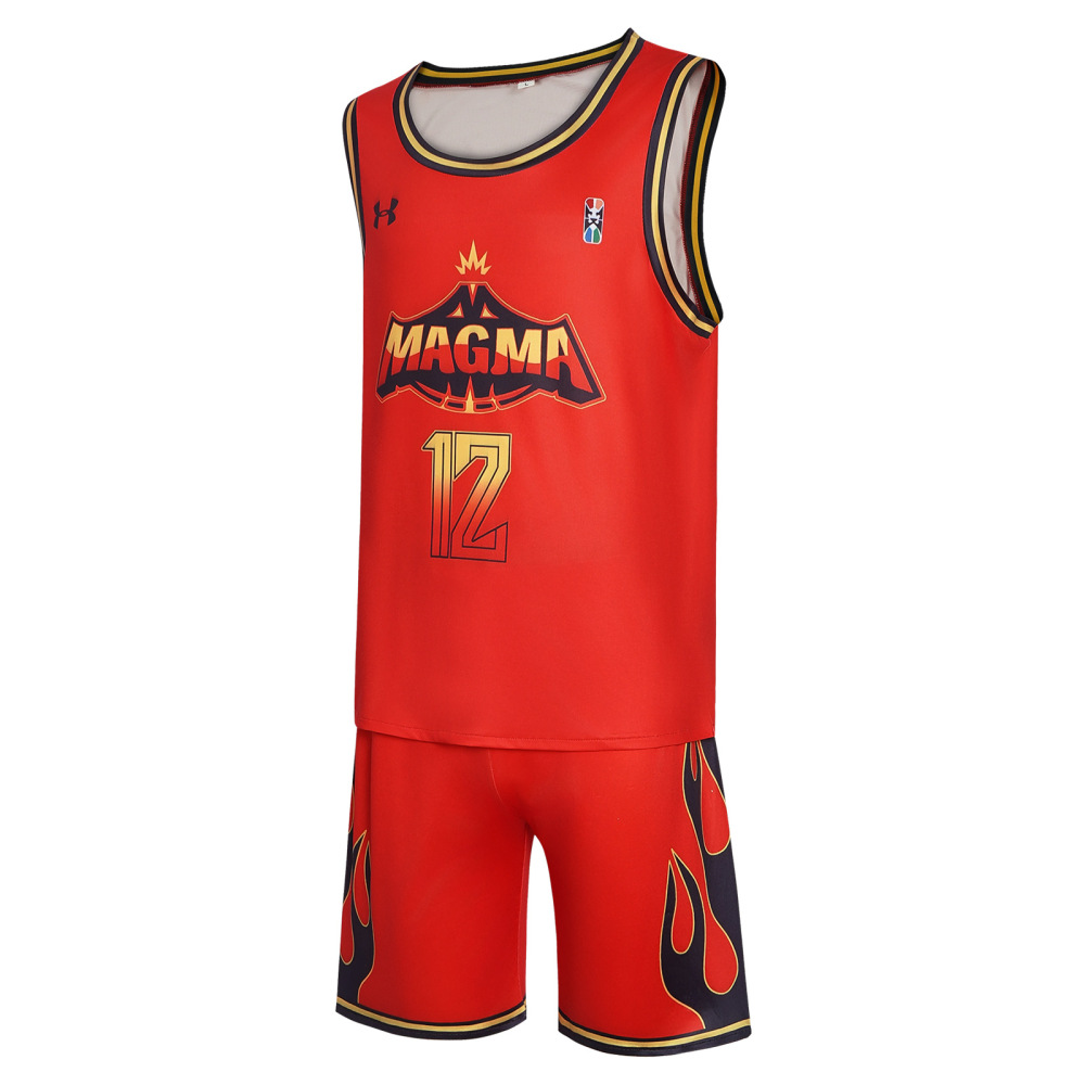 GOAT Movie Mane Magma Basketball Jersey for Kids Adults