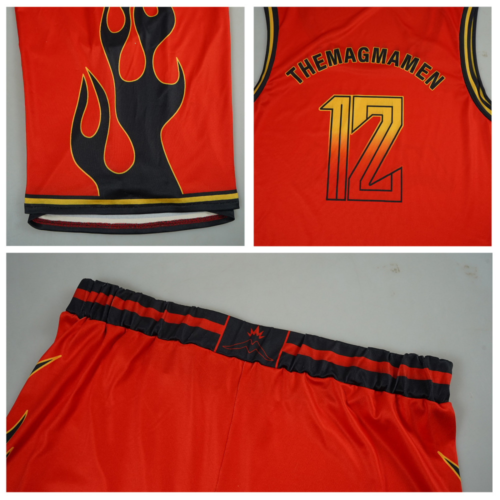 GOAT Movie Mane Magma Basketball Jersey for Kids Adults
