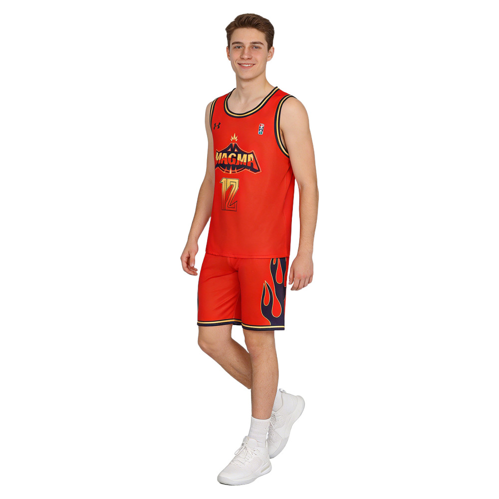 GOAT Movie Mane Magma Basketball Jersey for Kids Adults