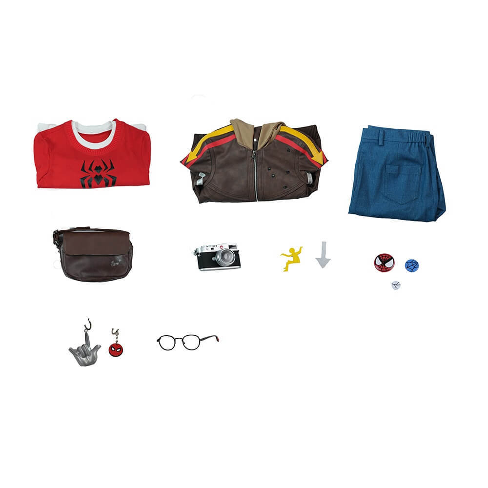 Marvel Rivals Spider-Man Cosplay Costume Peter Parker: The Photographer Style