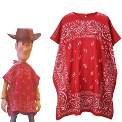 Toy Story 2026 Woody Cloak Cosplay Costume