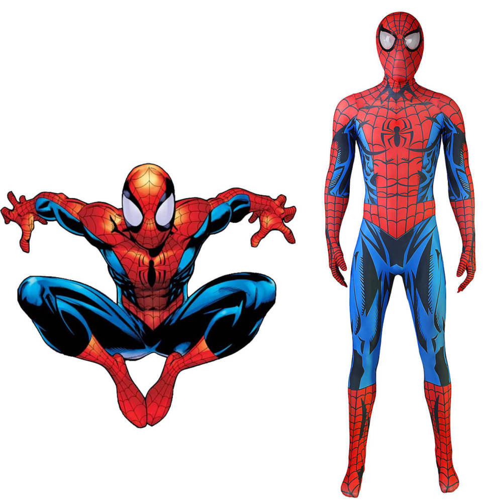 Ultimate Spider-Man Cosplay Costume Mark Bagley Version