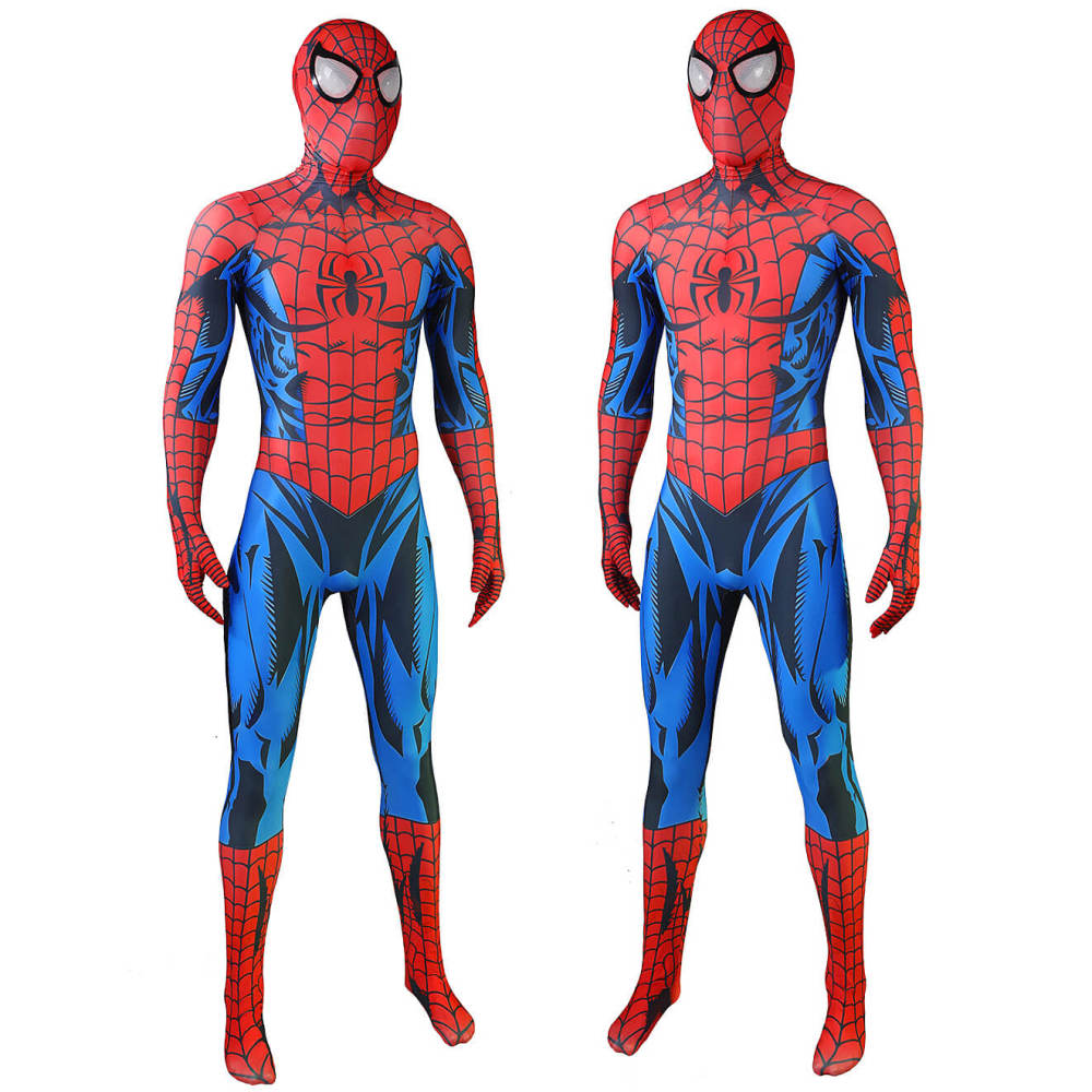 Ultimate Spider-Man Cosplay Costume Mark Bagley Version