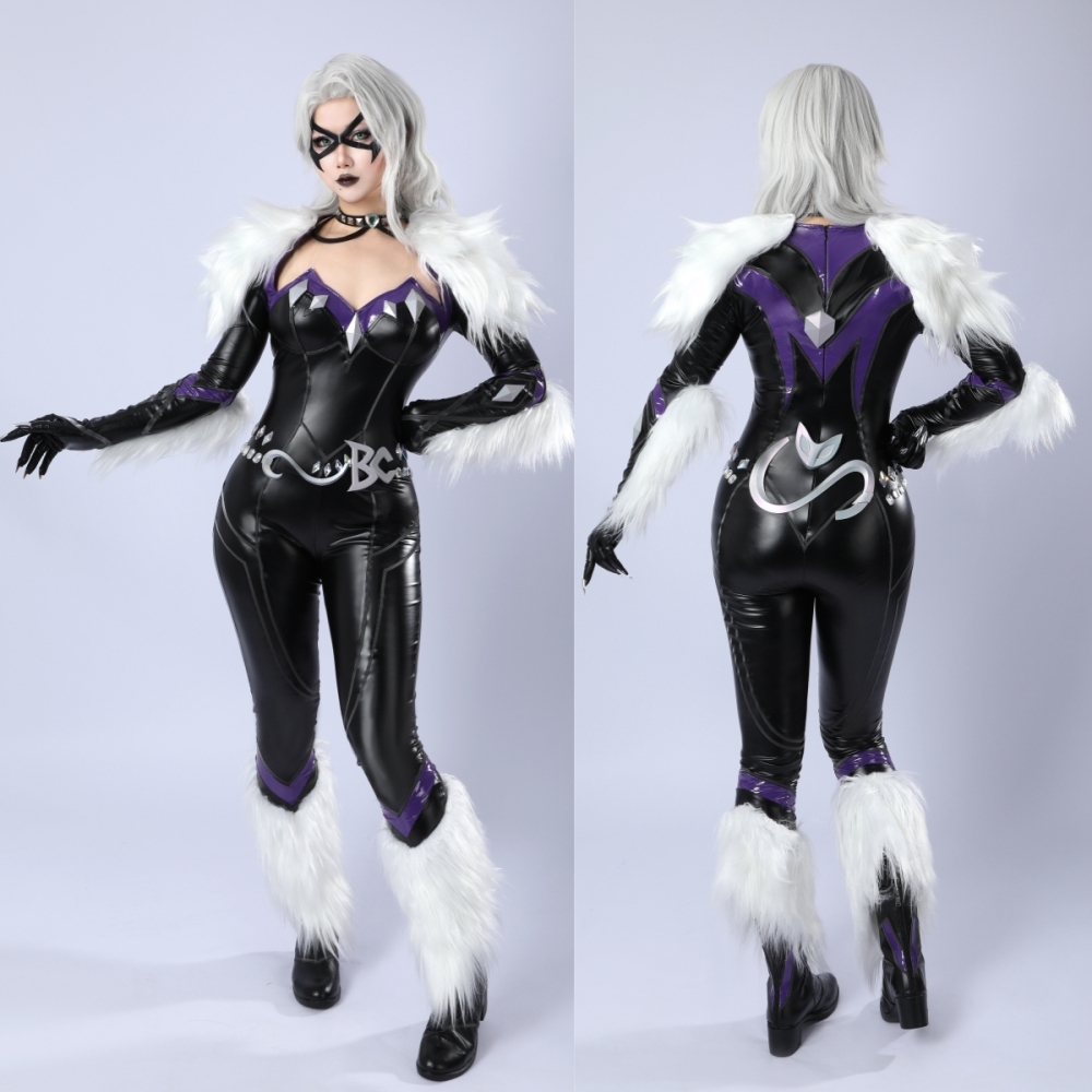 Black Cat Default Style Suit Cosplay Costume Marvel Rivals