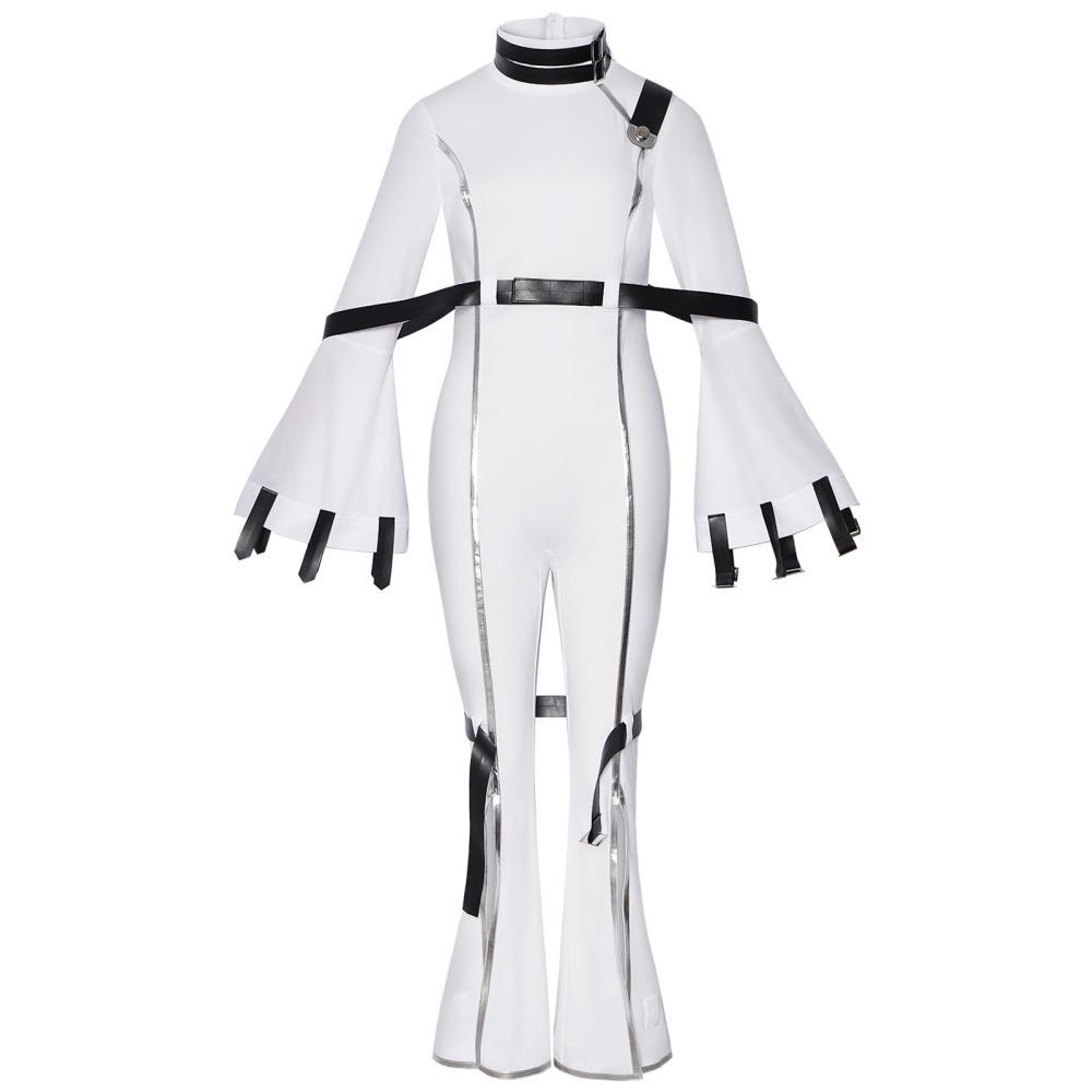 Code Geass C.C. White Jumpsuit Cosplay Costume