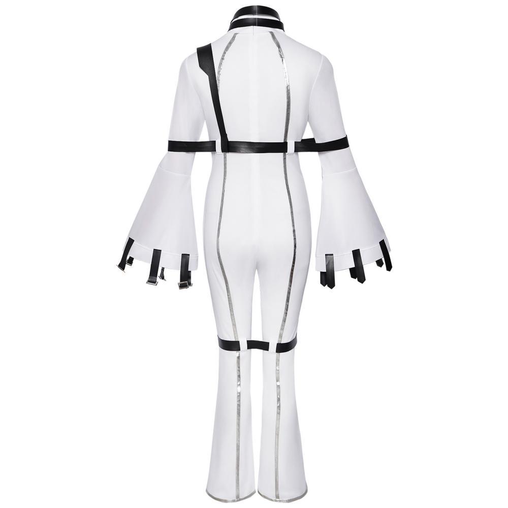 Code Geass C.C. White Jumpsuit Cosplay Costume