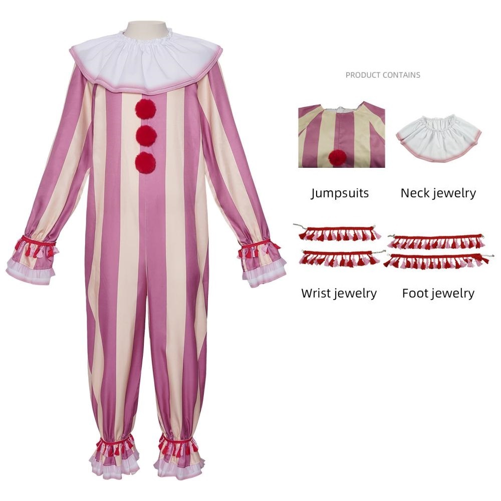 It: Welcome to Derry Pennywise Clown Cosplay Costume for Halloween