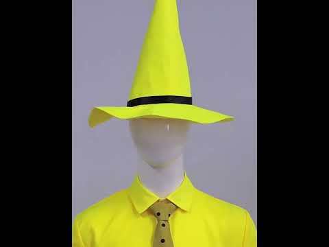 Curious George Cosplay Costume Man with the Yellow Hat Ted