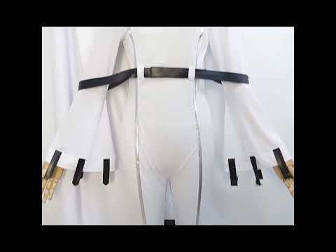 Code Geass C.C. White Jumpsuit Cosplay Costume