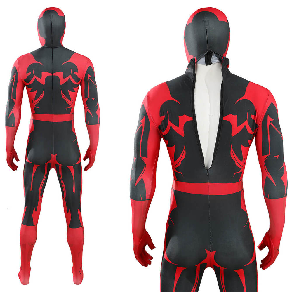 Daredevil #97 Cosplay Costume Jumpsuit Mask
