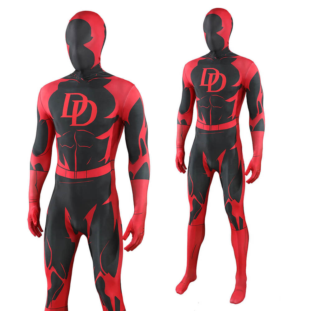 Daredevil #97 Cosplay Costume Jumpsuit Mask