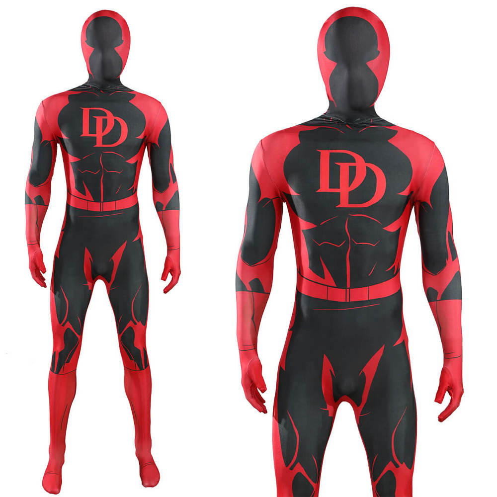 Daredevil #97 Cosplay Costume Jumpsuit Mask