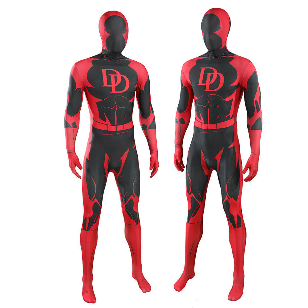 Daredevil #97 Cosplay Costume Jumpsuit Mask