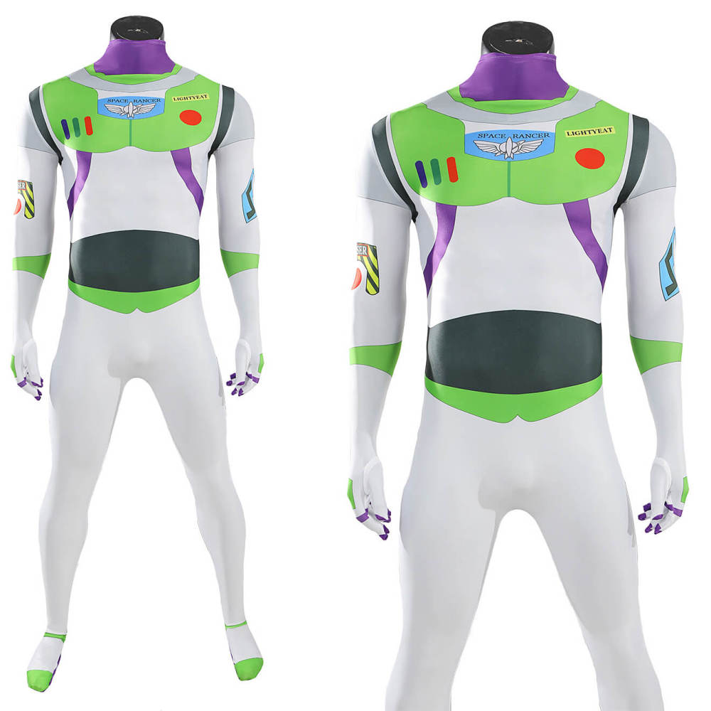 Toy Story Buzz Lightyear Cosplay Costume Printed Bodysuit