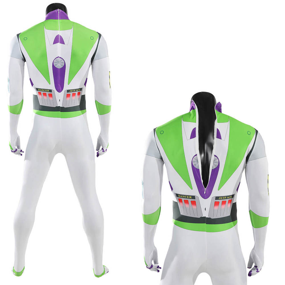 Toy Story Buzz Lightyear Cosplay Costume Printed Bodysuit