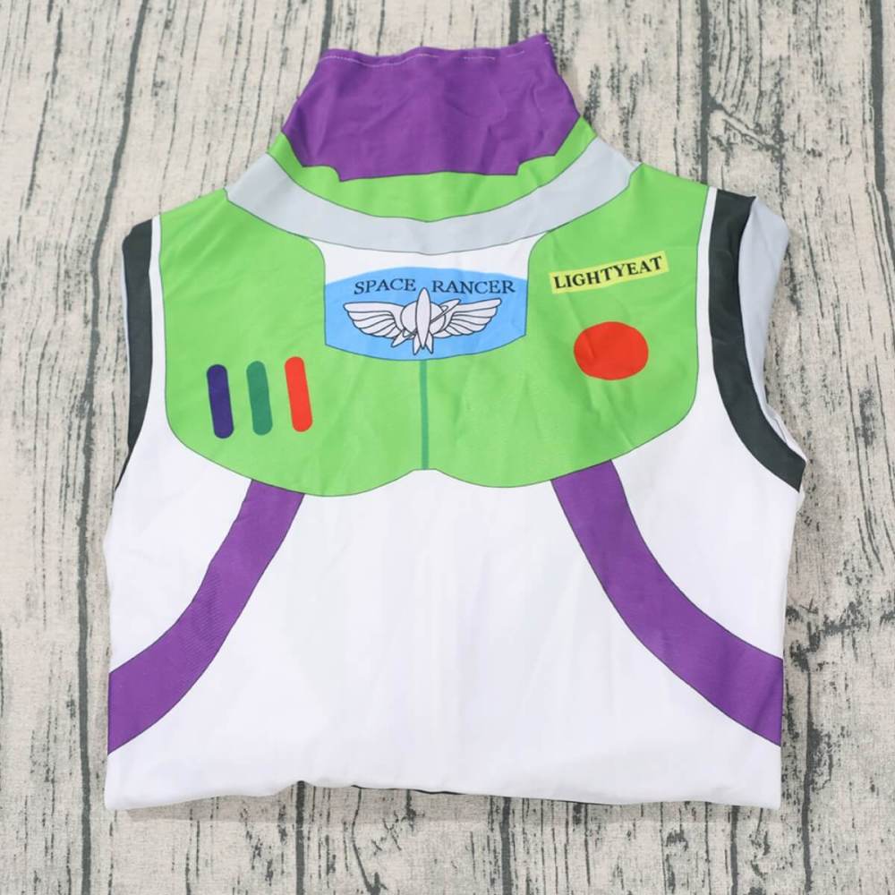 Toy Story Buzz Lightyear Cosplay Costume Printed Bodysuit
