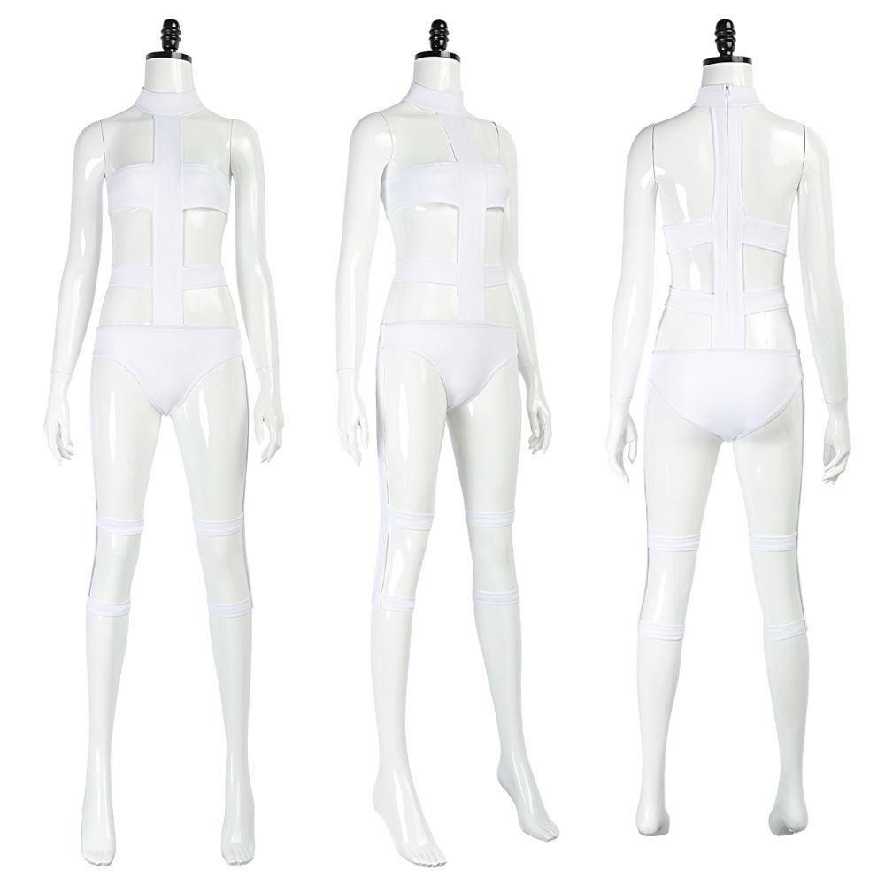 The Fifth 5th Element Leeloo White Cosplay Costume Cosplay Costume