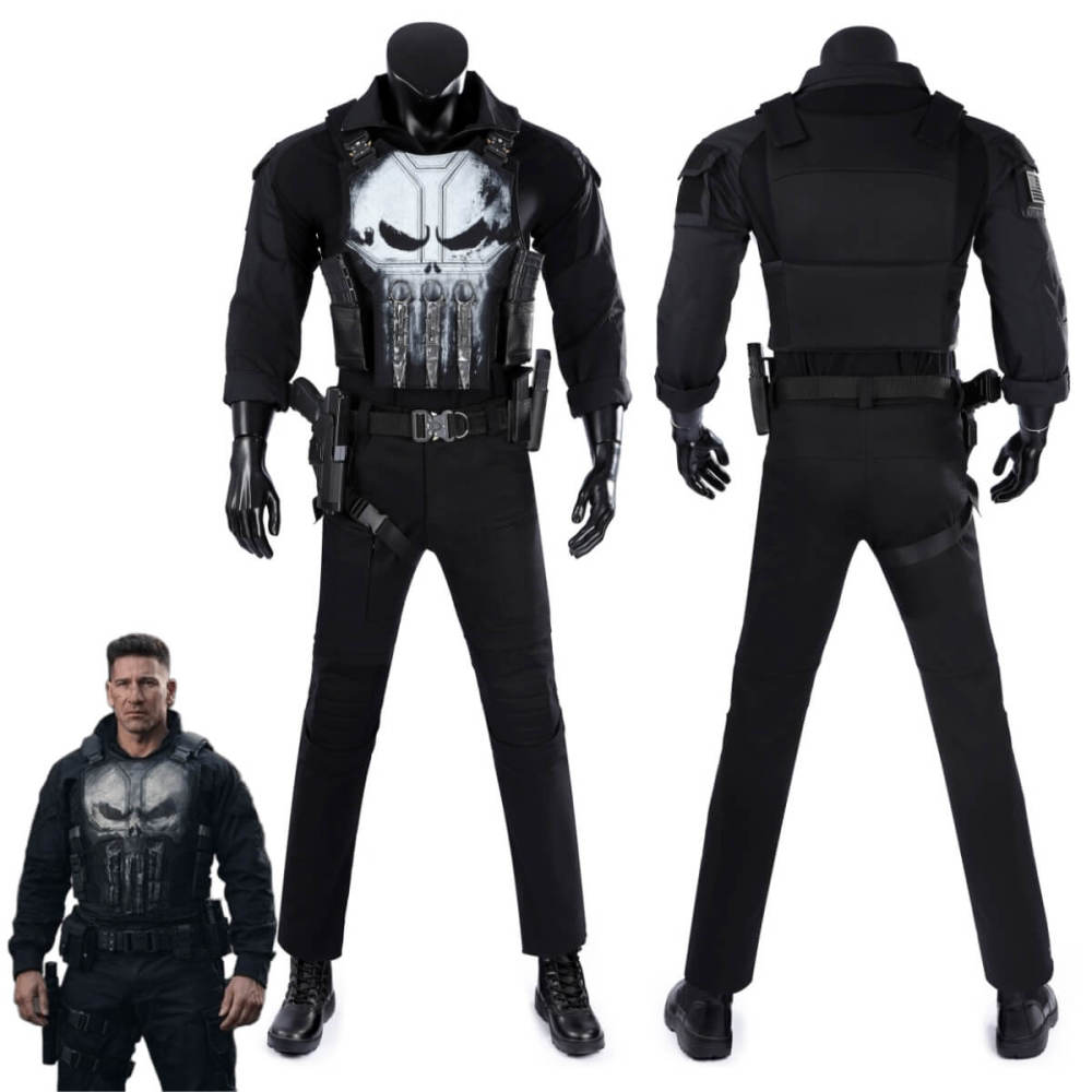 Spider-Man: Brand New Day The Punisher Cosplay Costume