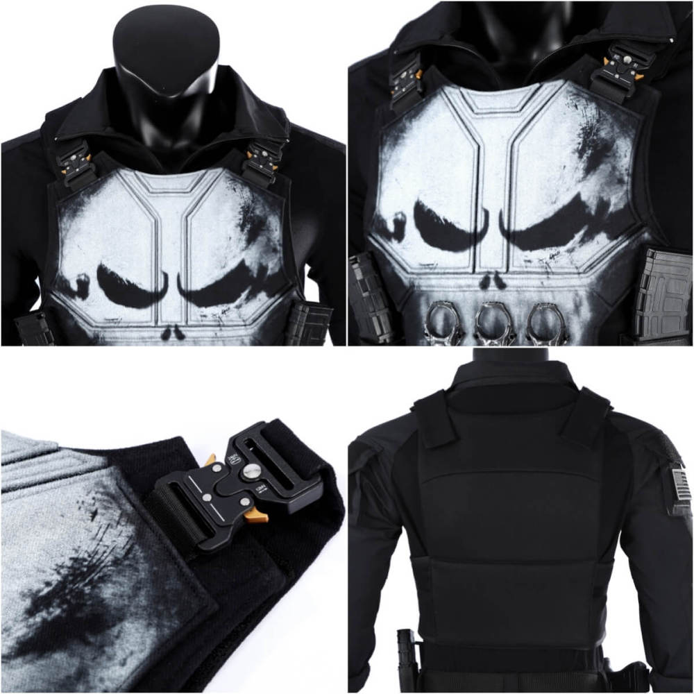 Spider-Man: Brand New Day The Punisher Cosplay Costume