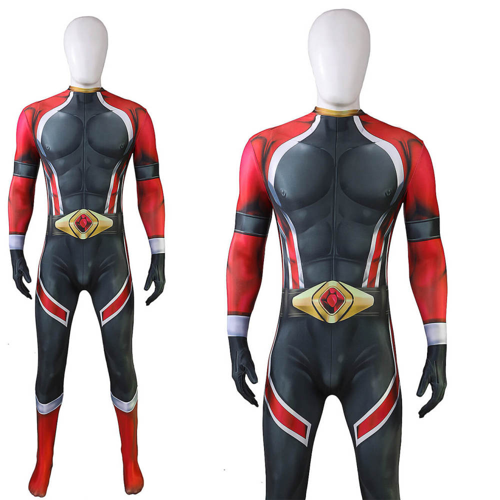 Battle Blaze Tomoki Akaishi Cosplay Costume Blaze Red