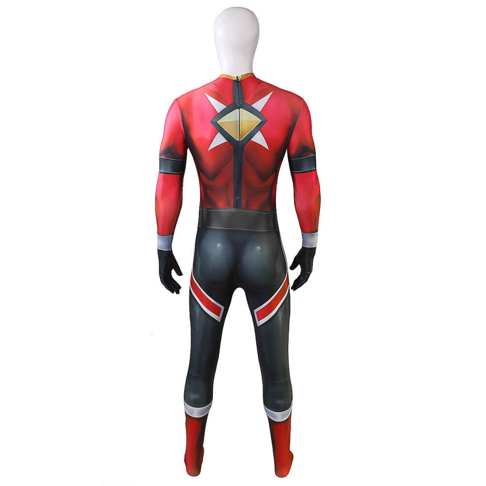 Battle Blaze Tomoki Akaishi Cosplay Costume Blaze Red