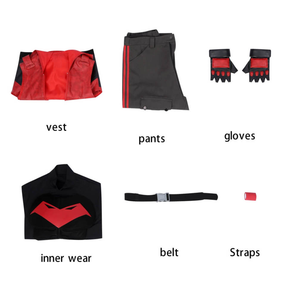 Jason Todd Superhero Cosplay Costume