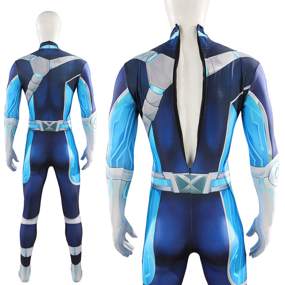 Marvel Rivals Cyclops Cosplay Costume Futuristic Focus Skin