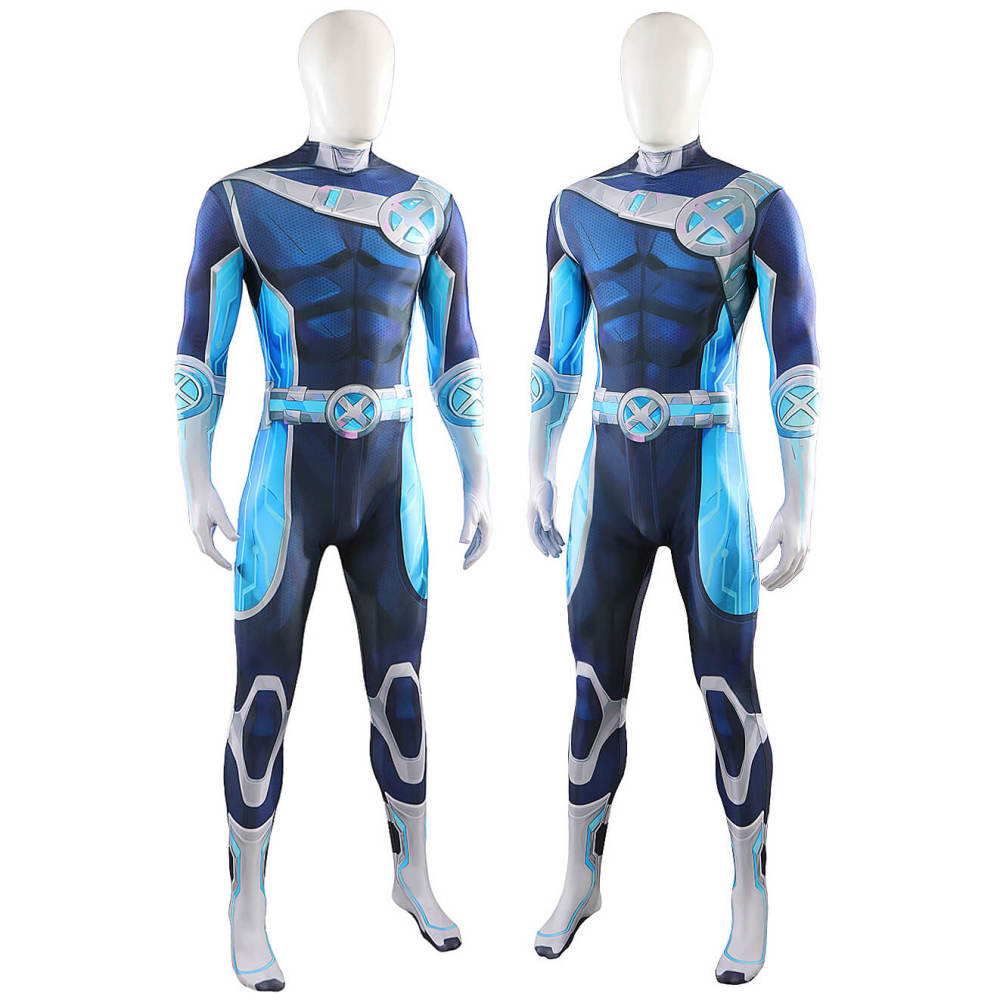 Marvel Rivals Cyclops Cosplay Costume Futuristic Focus Skin