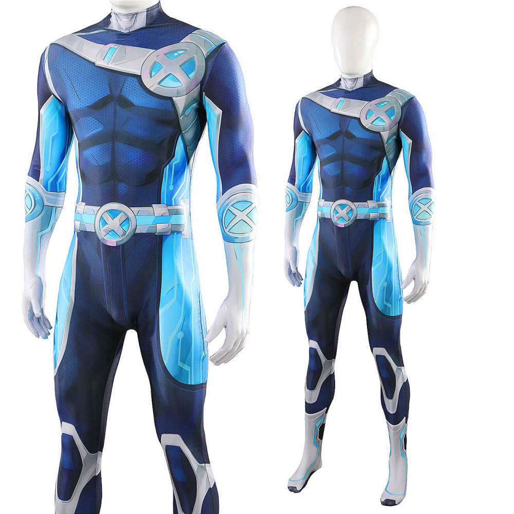 Marvel Rivals Cyclops Cosplay Costume Futuristic Focus Skin