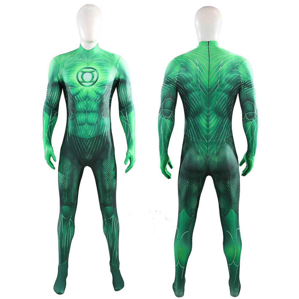 Hal Jordan 2011 Cosplay Costume Jumpsuit