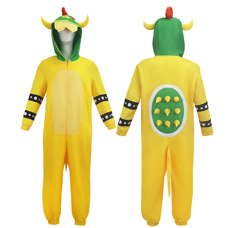 Bowser King Koopa Cosplay Costume Super Mario