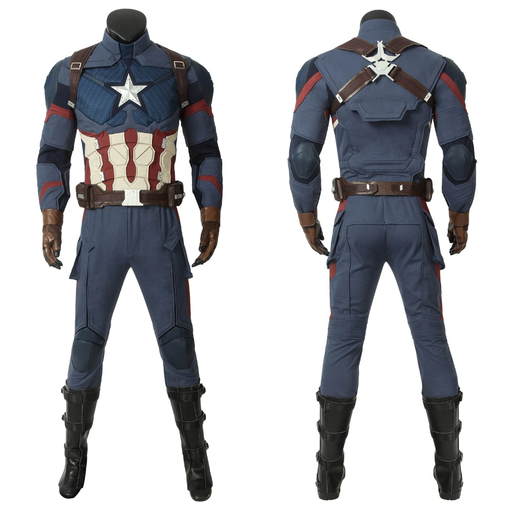 Avengers: Endgame Captain America Steven Rogers Cosplay Costume Upgrade