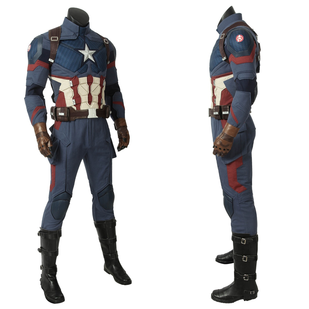 Avengers: Endgame Captain America Steven Rogers Cosplay Costume Upgrade