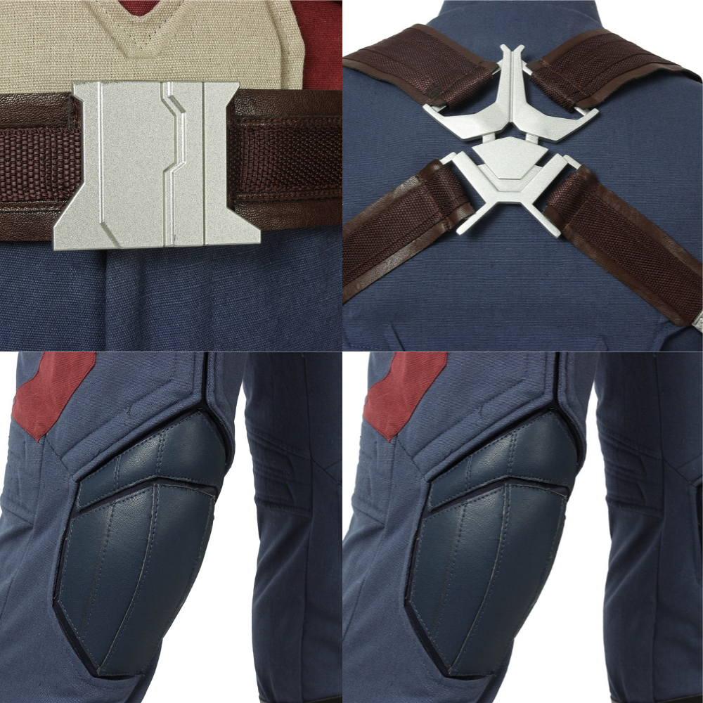 Avengers: Endgame Captain America Steven Rogers Cosplay Costume Upgrade
